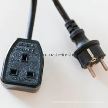Adapter Cable IP44 Plug to UK 13 AMP Socket